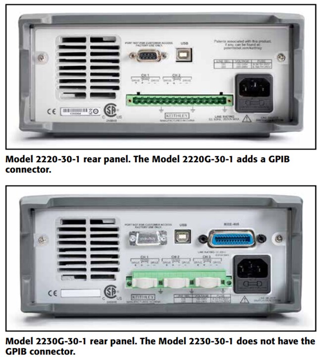 Keithley 2230G-30-1 3Ch Power Supply with GPIB Interface